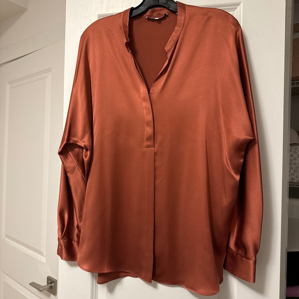 Vince Silk Blouse